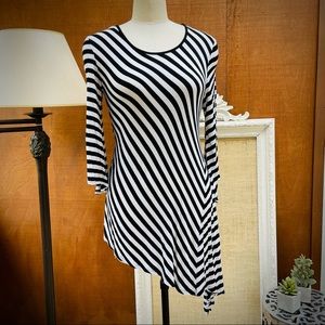 Emerald high low top fits 12 mannequin but says 1x